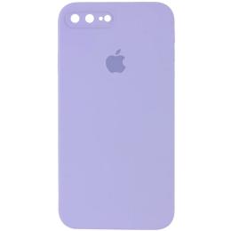 Чохол-накладка EpiK Silicone Case Square Full Camera Protective (AA) для iPhone 7 Plus/8 Plus Lilac