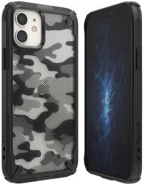 Чохол-накладка Ringke Fusion X для iPhone 12 Mini Camo Black