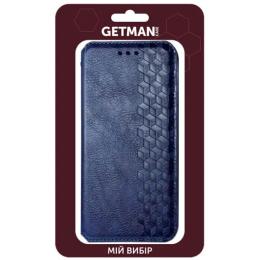 Чохол-книжка GETMAN Cubic PU для Xiaomi Redmi Note 9 5G/9T Red
