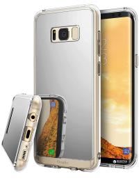 Чохол-накладка Ringke Fusion Mirror для Samsung Galaxy G955 S8 Plus Silver