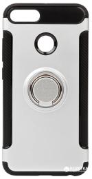 Чохол-накладка BeCover Magnetic Ring Stand для Xiaomi Mi Note 3 Silver