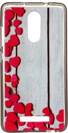Чохол-накладка BeCover Hearts для Xiaomi Redmi Note 3