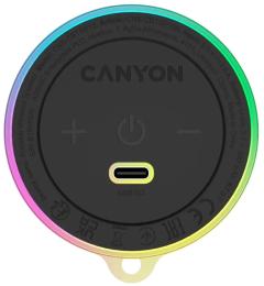 Акустика портативна Canyon Magnetic BT speaker OnMove 13 Black (CNE-CBTSP13B)