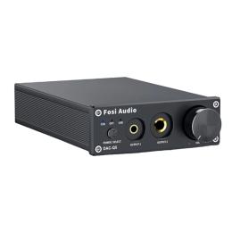 Конвертер Fosi Audio DAC-Q5 Black SPDIF/Coaxial на RCA/3.5/6.35