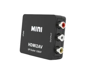 Конвертер Voltronic 3RCA (мама)  -  HDMI (мама) Black 720P / 1080P (37644)