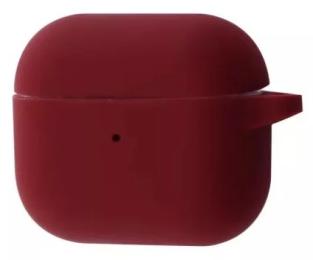 Чохол для навушників Infinity Silicone Case New for AirPods 4 Bordo