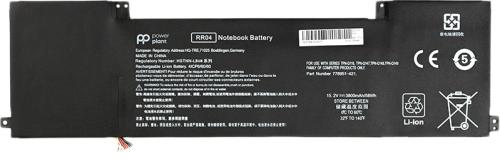 Акумулятор до ноутбука PowerPlant NB461332 HP Omen 15 15-5014TX RR04 15.2V/3800mAh/4Cells
