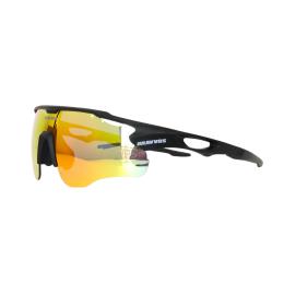 Спортивні окуляри Bravvos SS-956 Black (5 кольорових змінних лінз)