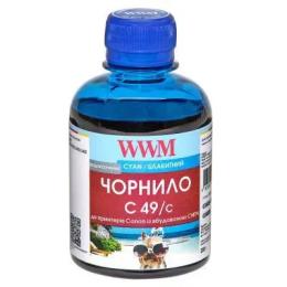 Чорнило для принтера WWM CANON GI-490 200г Cyan (C49/C)