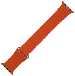 Ремінець для смарт-годинника ArmorStandart Leather Loop для Apple Watch 42/44 mm Orange (ARM57837)