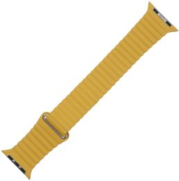 Ремінець для смарт-годинника ArmorStandart Leather Loop для Apple Watch 42/44 mm Yellow (ARM57842)