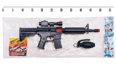 Іграшкова зброя Golden Gun M16 Автомат-трещітка