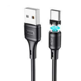 Дата-кабель Hoco X52 USB  - A (тато)  -  USB  -  C (тато) Black