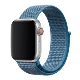 Ремінець для смарт-годинника Infinity Neylon Sport Loop Band for Apple Watch 38/40 mm Tahoe Blue