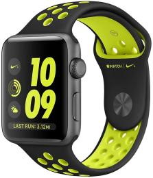 Ремінець для смарт-годинника Infinity Nike Watch Band for Apple Watch 38mm Black Volt