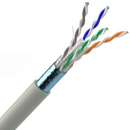 Вита пара OK-Net КПВЭ-ВП (250) 4 * 2 * 0, 54 (F/UTP-cat.6) 305 м Gray