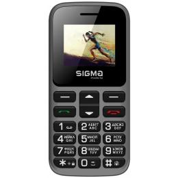 Кнопковий телефон Sigma mobile Comfort 50 HIT2020 Gray (Вживаний)