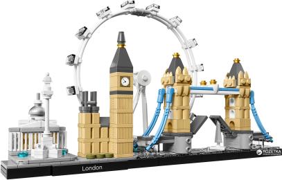 Конструктор LEGO Architecture Лондон 468 деталей (21034)