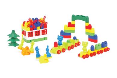 Конструктор Colorplast 1-028 Майстер Блок №6