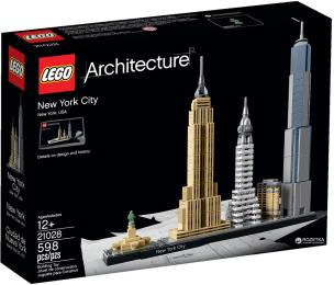 Конструктор LEGO Architecture 21028 Нью-Йорк блоковий