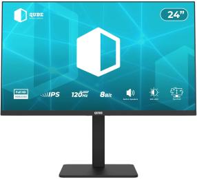 Монітор QUBE B24F120HS Black 24