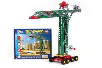 Конструктор Технок 4838TXK металевий, Будівельний кран