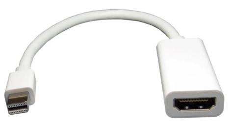 Перехідник VALUE S0239 mini DisplayPort (тато) - HDMI (мама) White