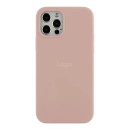 Чохол-накладка Infinity Silicone Case Full Size (AA) для iPhone 12/12 Pro Pink Sand