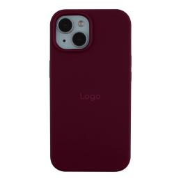 Чохол-накладка Infinity Silicone Case Full Size (AA) для iPhone 15 Maroon