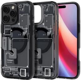 Чохол-накладка Spigen Ultra Hybrid MagFit Zero One для iPhone 16 Pro Max Black