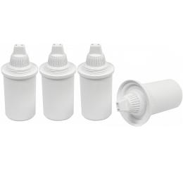 Комплект картриджів для водяного фільтра Ecosoft (CRVKAB4ECO) Універсальний для фільтр-глечиків Барєр та Аквафор, 3+1шт