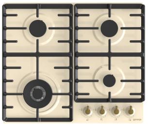 Варильна поверхня Gorenje GW642CLI Ivory газова
