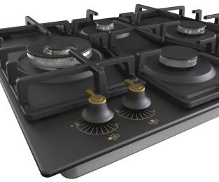 Варильна поверхня Gorenje GW6D42CLB газова (BG6FE-G0B)