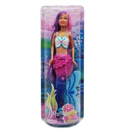 Лялька Defa DEFA 8483 Violet White із рухомим хвостом