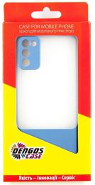 Чохол-накладка DENGOS Carbon для Samsung Galaxy A025 A02s Light Blue (DG-TPU-BNG-08)