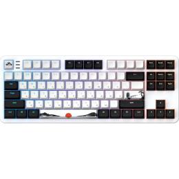 Клавіатура Dark Project ALU87 Fuji V2 Black White (DPKB_FUJI_87_ANSI_UA) ENG/UA