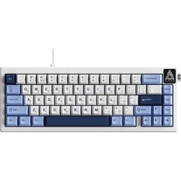 Клавіатура Ajazz AK650 Sea Salt switches Wired RGB Blue White Blue (AK650-SS-BWB) Eng/Ukr