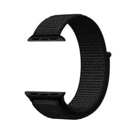 Ремінець для смарт-годинника Infinity Neylon Sport Loop Band for Apple Watch 38/40 mm Black