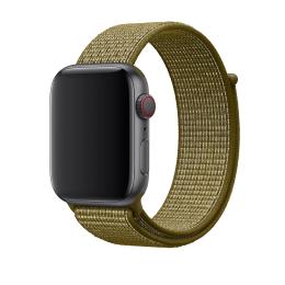 Ремінець для смарт-годинника Infinity Neylon Sport Loop Band for Apple Watch 38/40 mm Olive Green