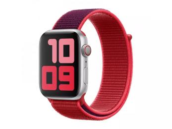 Ремінець для смарт-годинника Infinity Neylon Sport Loop Band for Apple Watch 38/40 mm Red