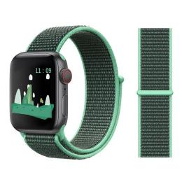 Ремінець для смарт-годинника Infinity Neylon Sport Loop Band for Apple Watch 42/44 mm Marine Green