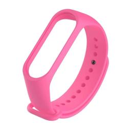 Ремінець для фітнес-браслету Infinity Silicone для Xiaomi Mi Band 4/3 Pink
