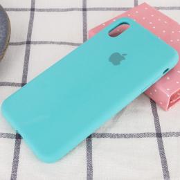 Чохол-накладка EpiK Silicone Case Full Protective (AA) для iPhone XS Max Marine Green