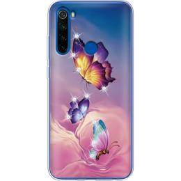 Чохол-накладка Boxface Silicone Case для Xiaomi Redmi Note 8T Butterflies