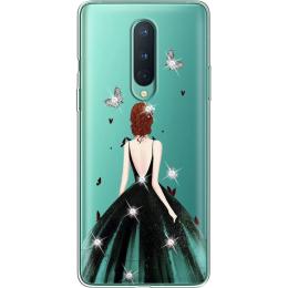 Чохол-накладка Boxface Silicone Case для OnePlus 8 Green dress