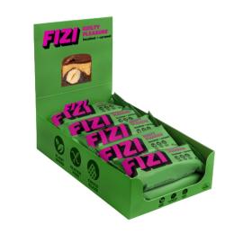 Протеїновий батончик FIZI Chocolate Bar - 10х45g Hazelnut-Caramel