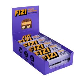 Протеїновий батончик FIZI Chocolate Bar - 10х45g Peanut-Caramel