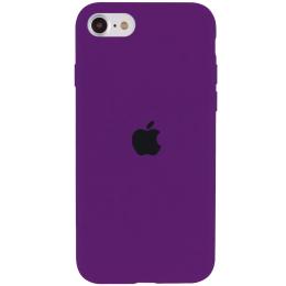 Чохол-накладка EpiK Silicone Case Full Protective (AA) для iPhone SE Ultra Violet