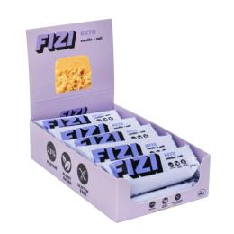 Протеїновий батончик FIZI KETO Protein Bar - 10x45g Vanilla + Salt