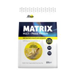 Протеїн FitWin Matrix - 900g Banana and Cream